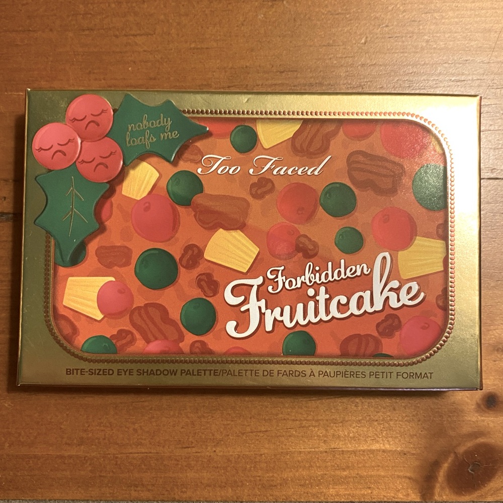 TOO FACED Forbidden Fruitcake Mini Eye Shadow Palette NEW in BOX Sold Out